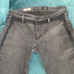 AG black/grey skinny jeans size 29
